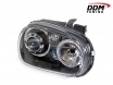 VW Golf Mk IV Projector Headlight with Angel Eyes