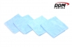 Blue Flush Microfiber towel, 4 pack, 16in x 16in