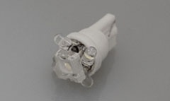 194 LED Bulb, 1 x Piranha   4 x 3028