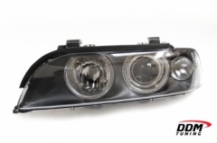 E39 DJ Auto Headlights Hella Style (HID kit & Angel Eyes Included)